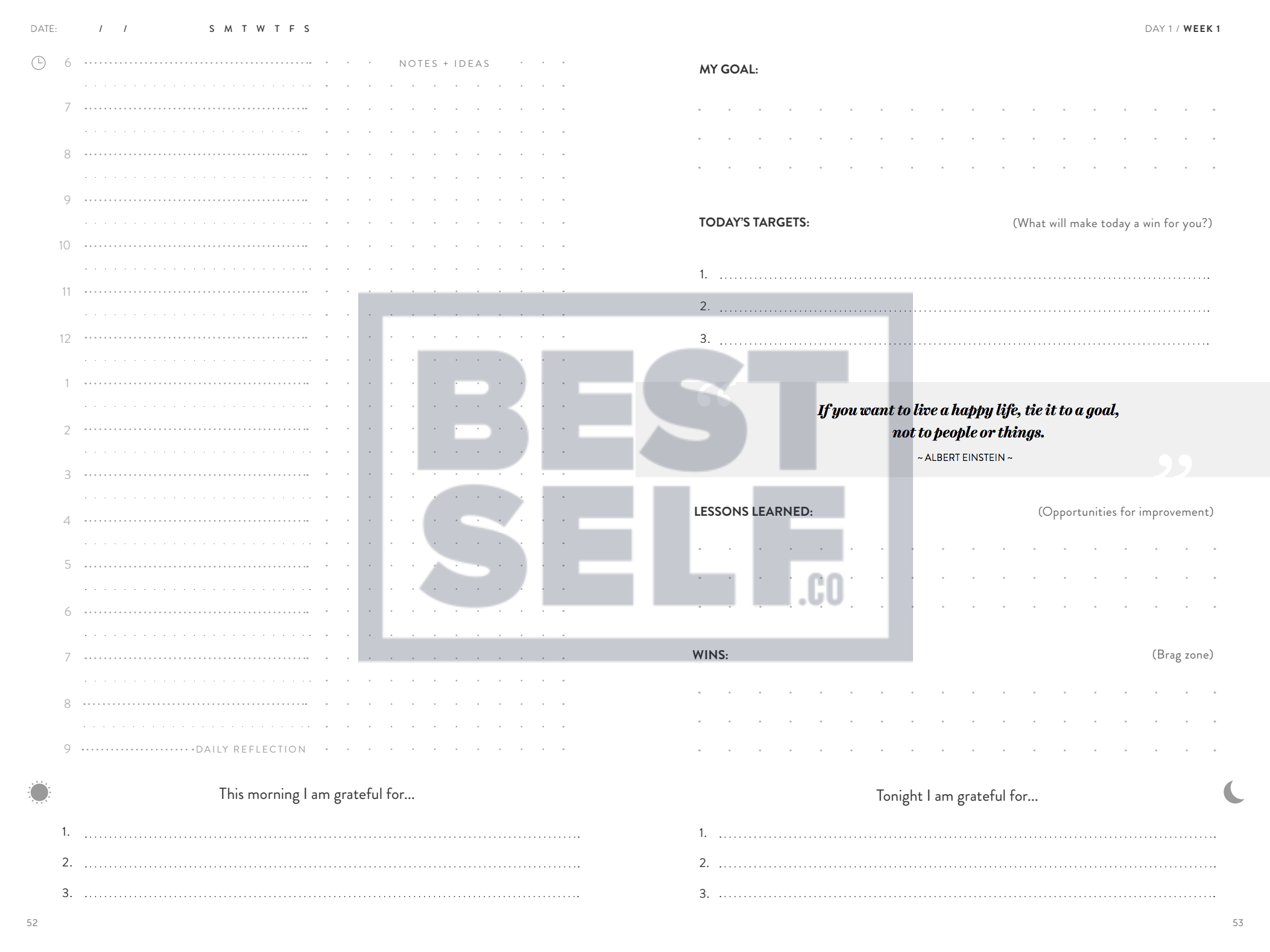 Best Self Co. 90 Day Planner