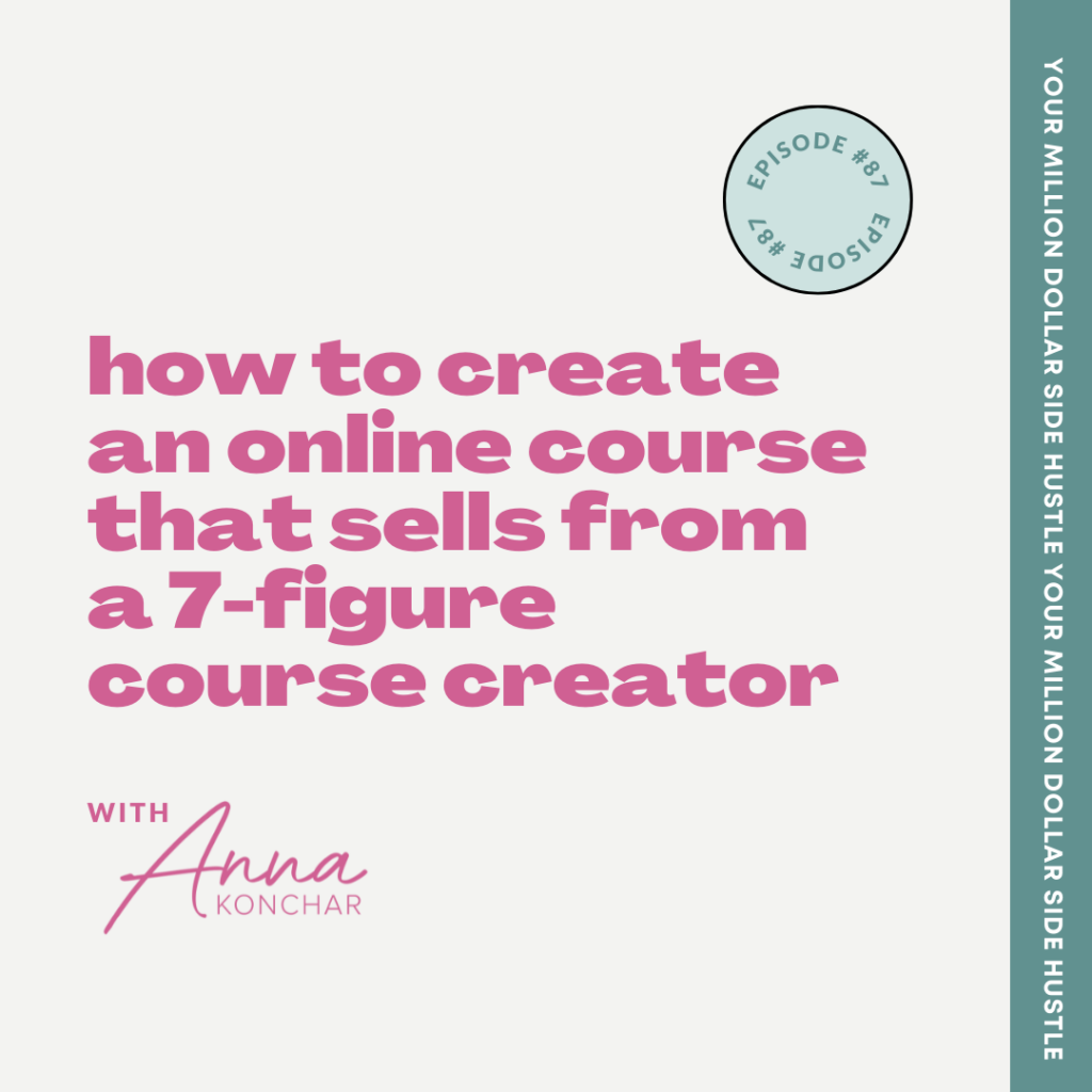 How to create an online course that sells from a 7-figure course creator