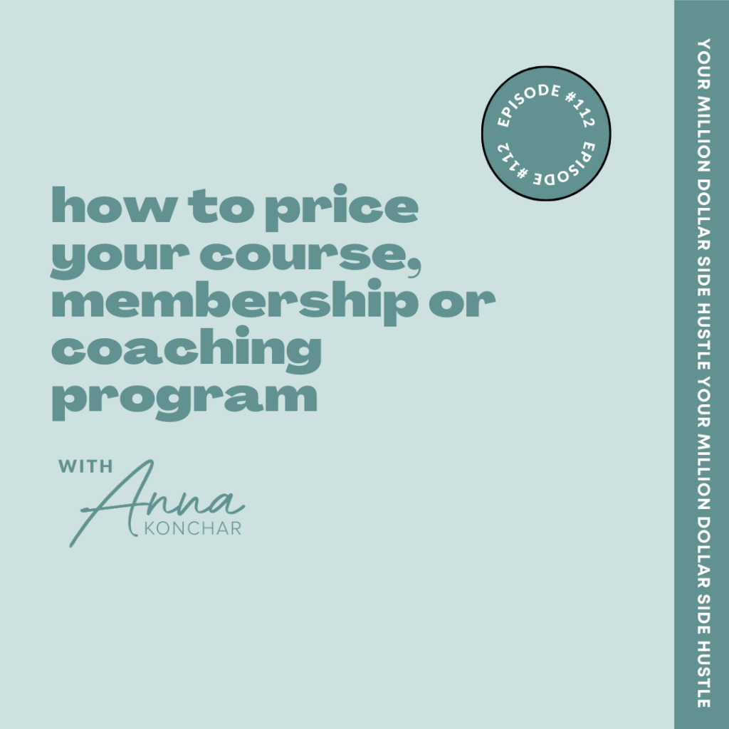 How to Price Your Course, Membership or Coaching Program