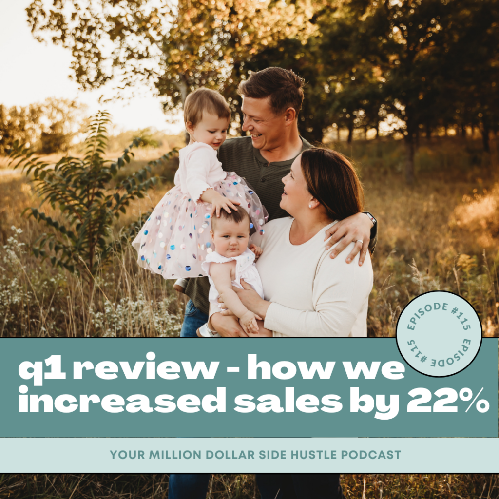 q1 review - how we increased sales by 22%