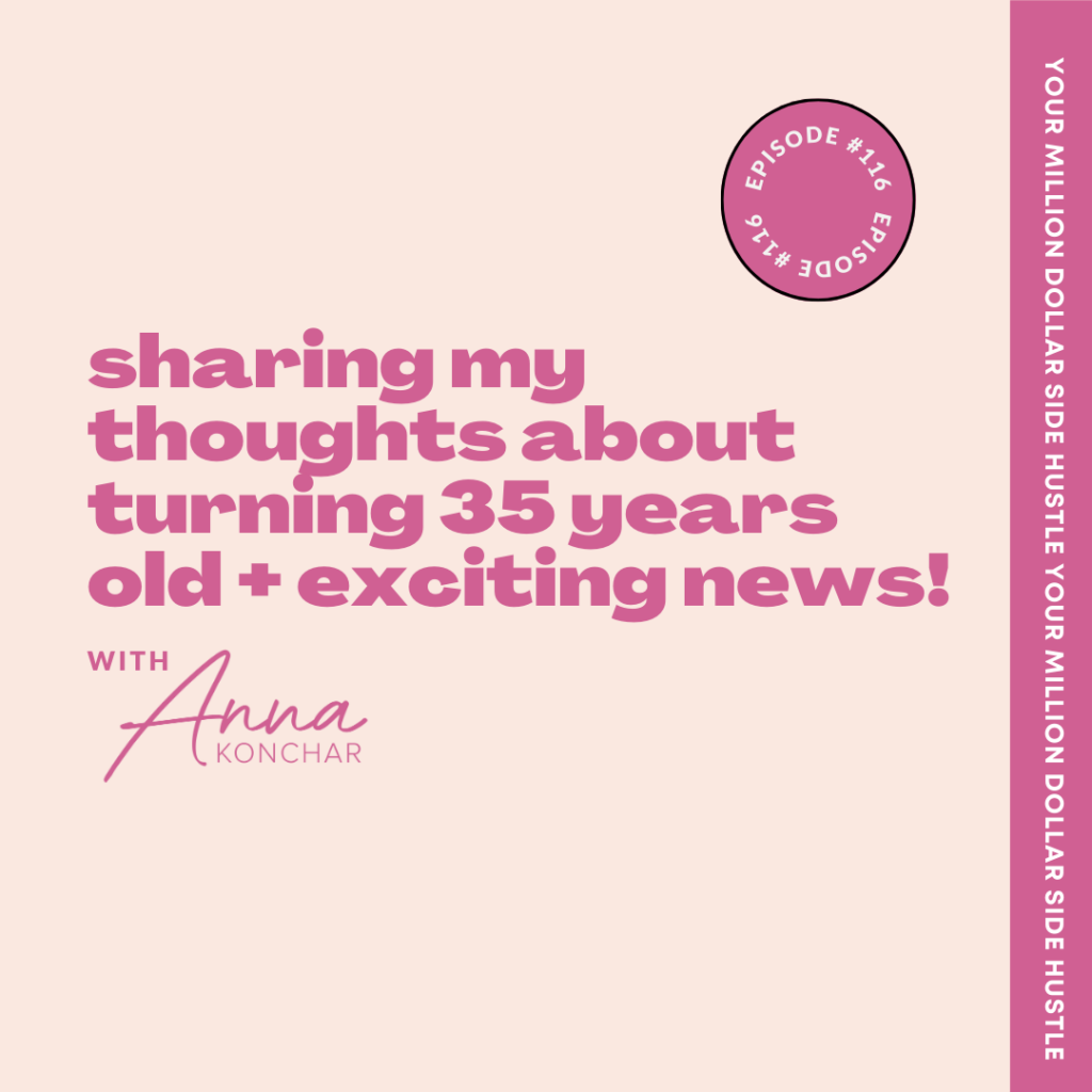Sharing my thoughts about turning 35 years old + exciting news!